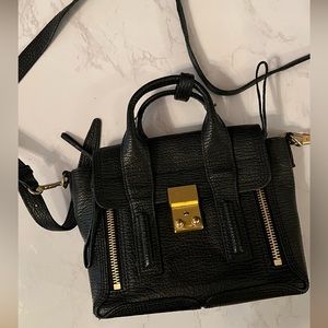 Phillip lim - Pashli mini satchel - black/gold
